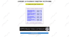 Desktop Screenshot of apfn.org